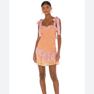 Love shack fancy mini dress